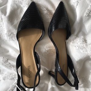 Black Michael Kors heels